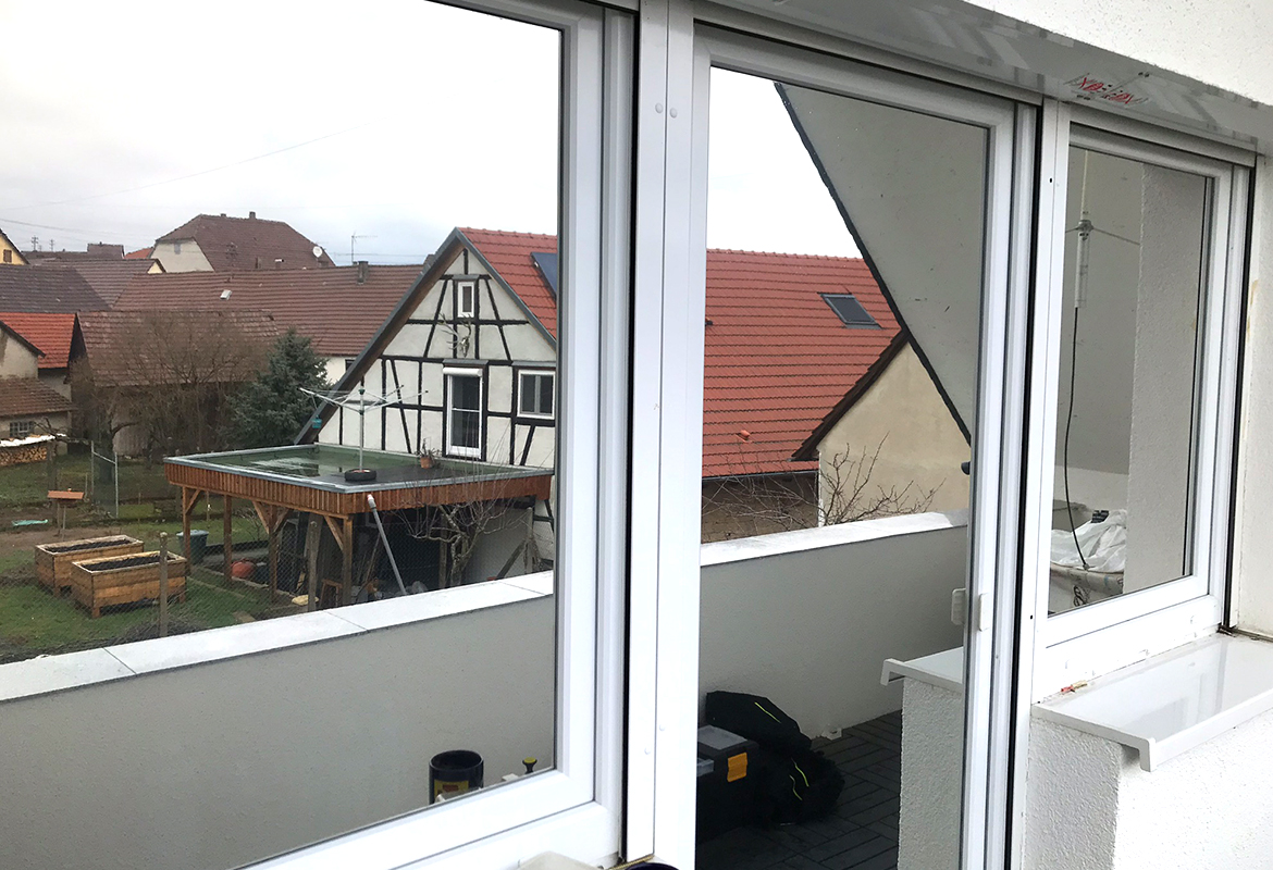 Milchglas / Sichtschutz